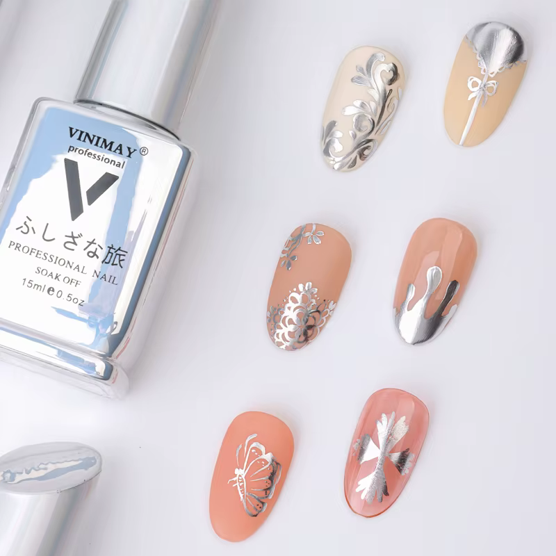 VINIMAY nouveau 2023 miroir métallique argent peinture à ongles Gel vernis