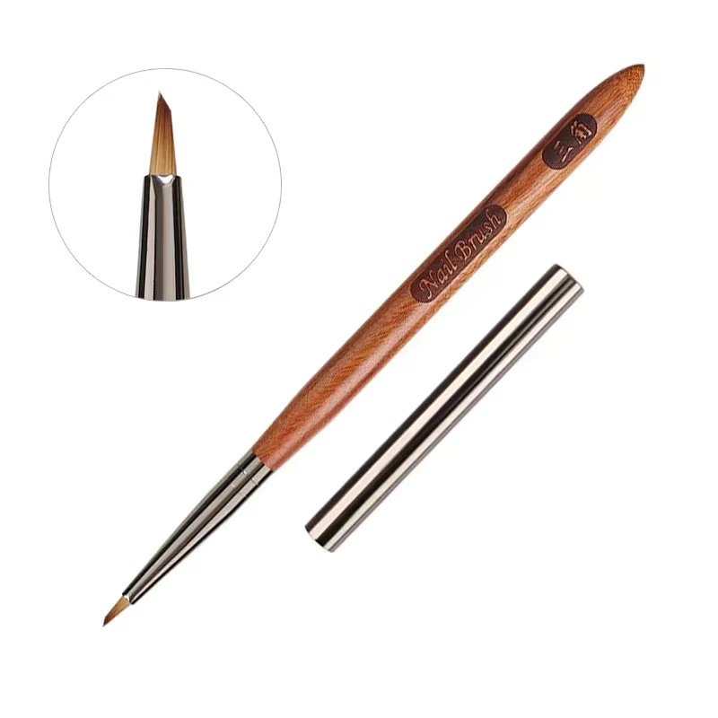 Pinceau triangulaire pour la peinture des ongles