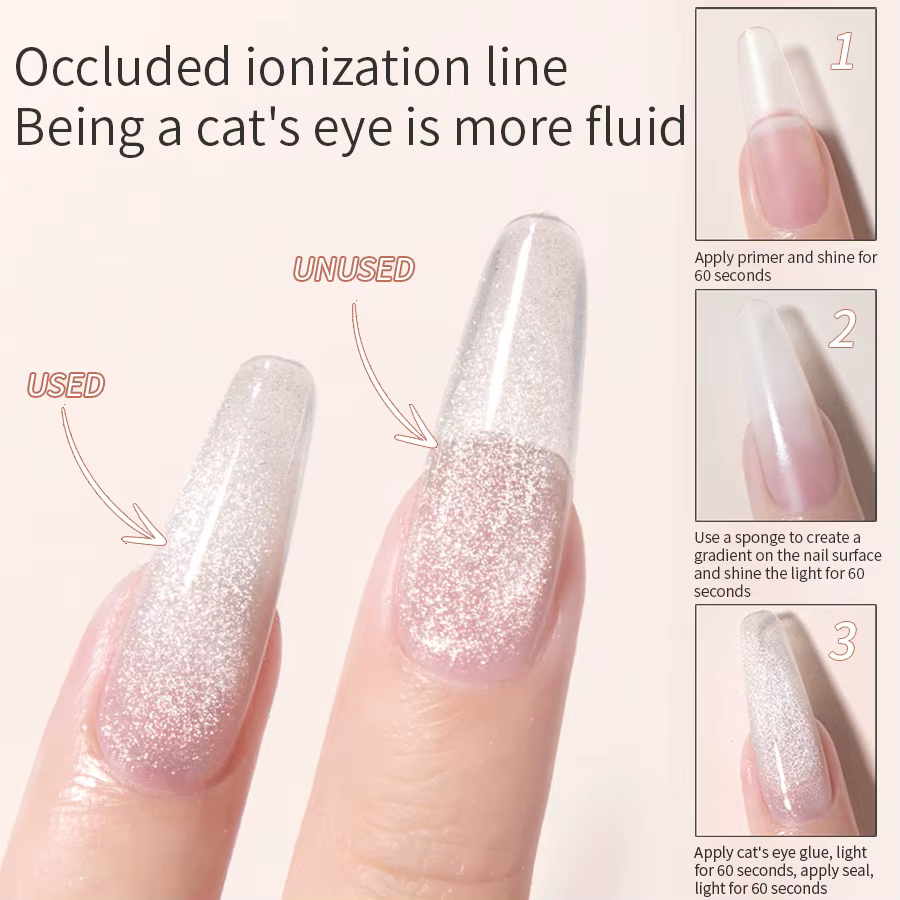 RS NAIL 5g Gel anti-cernes pour ongles vernis UV à tremper effet dégradé giflé laque correcteur colle