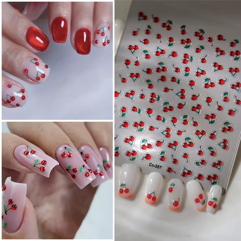 Autocollants pour ongles en gelée