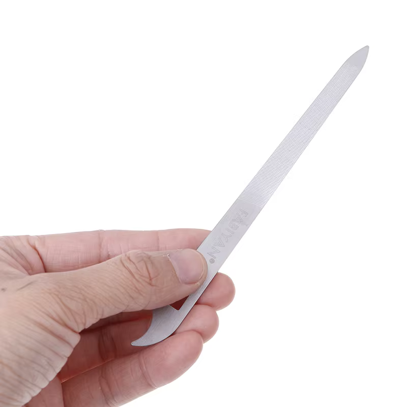 Lime à Ongles D.lique Solide pour Manucure Professionnelle, Râpe à Gel