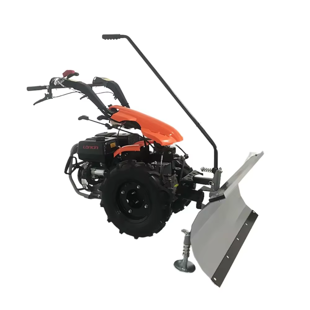 Lanceur de neige à poussée manuelle, petite Machine de déneigement, déneigement sur route extérieure, extrémité avant remplaçable