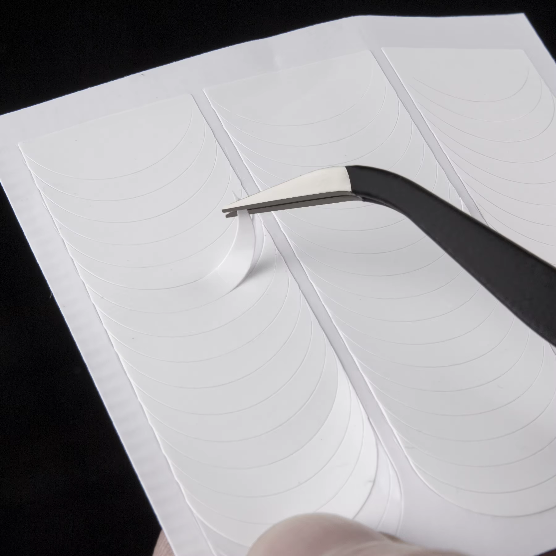 Autocollants de manucure à pointe française