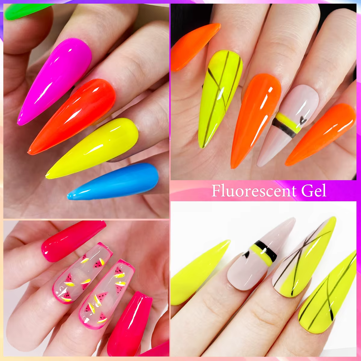 Ensemble de vernis à ongles hydratant Rainbow Bridge de 12 pièces