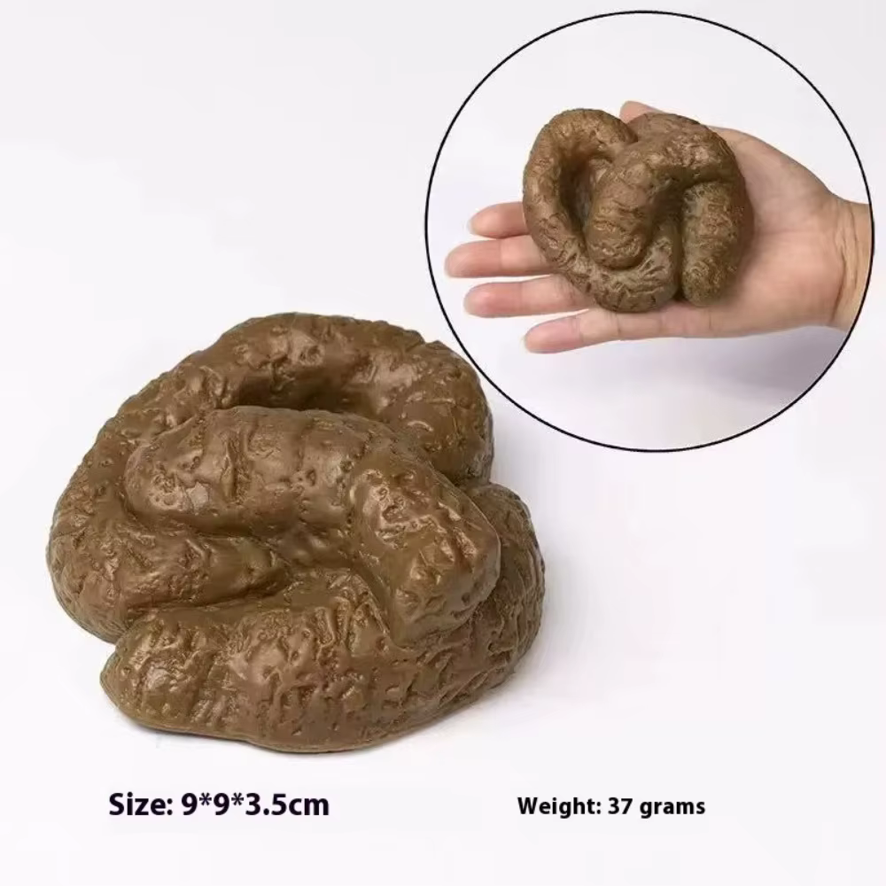 Fausse Crotte de Chien Réaliste, Crotte Douce, Ornement de Poisson d'Avril, Blague Non Toxique, Cadeau de Fête, Jouet, Accessoires de Farce Sûrs