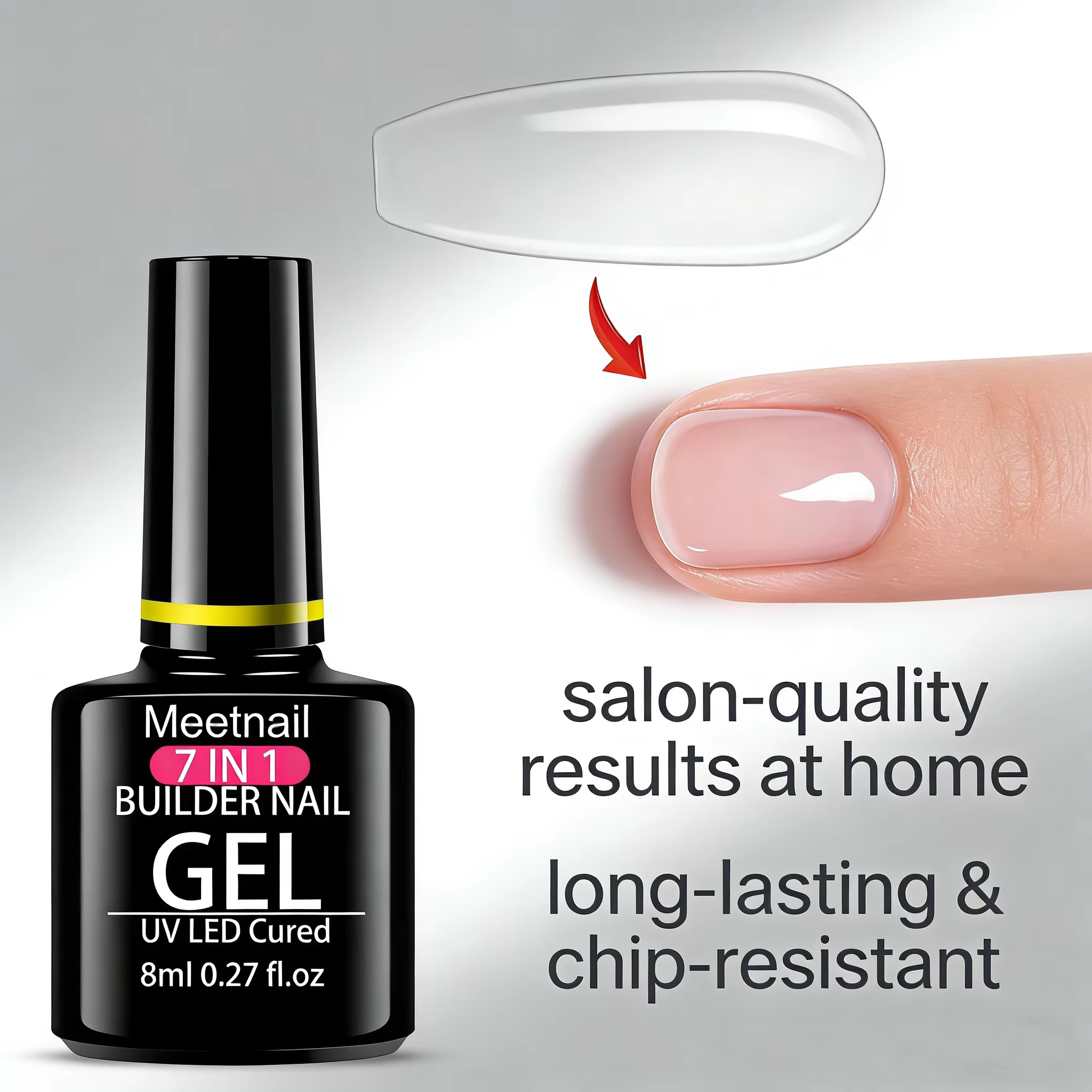 Gel de construction transparent 7 en 1
