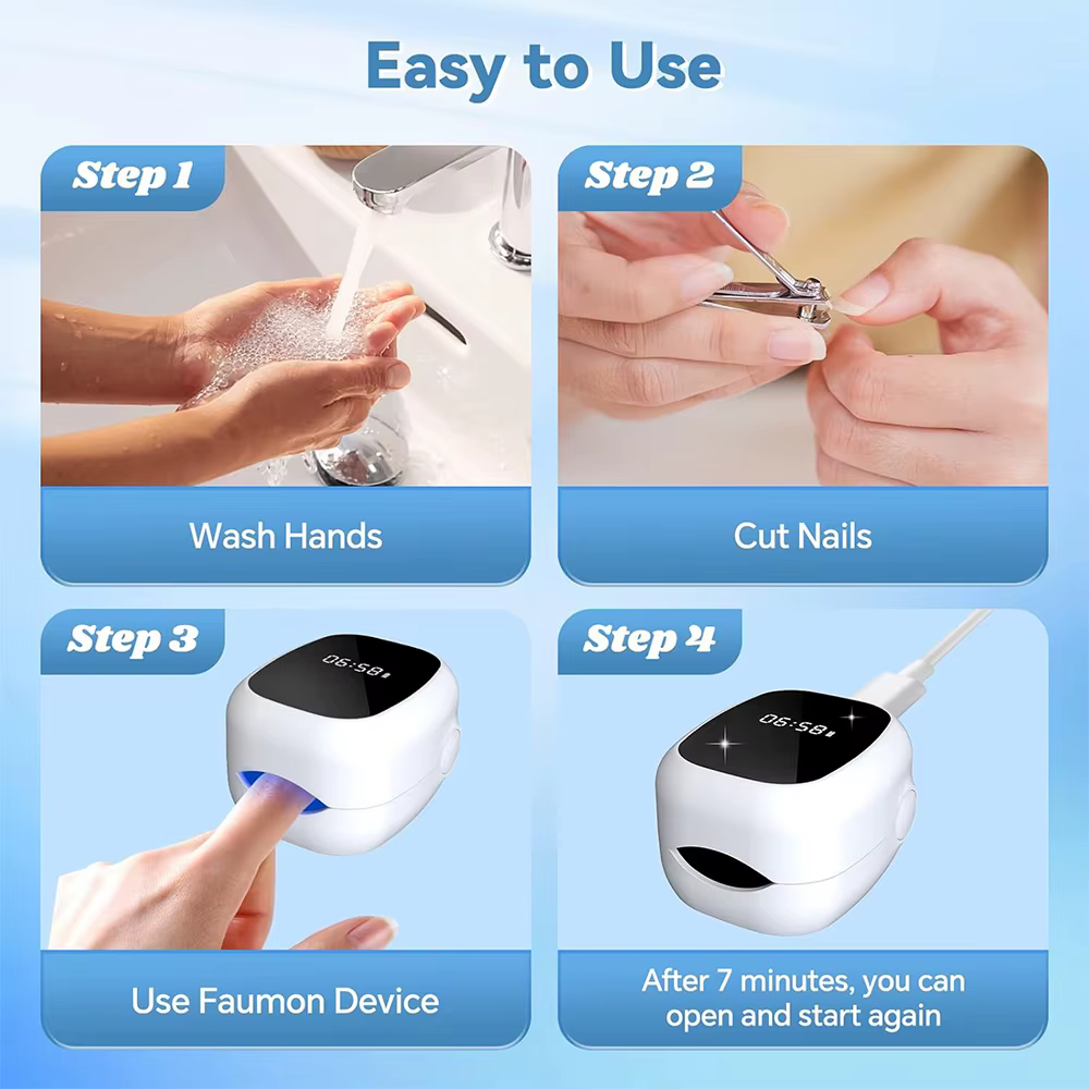 Dispositif Laser LED pour traitement des champignons des ongles
