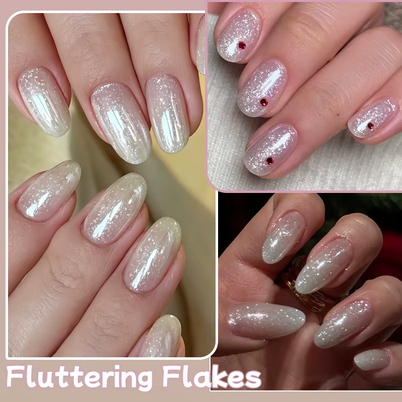 UR SUGAR 15ml Vernis Gel Semi-Permanent Effet Paillettes Scintillantes UV/LED Soak Off pour Manucure et Nail Art