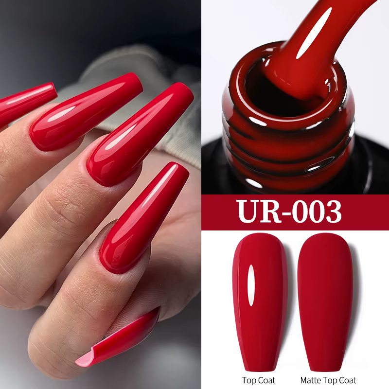 UR SUGAR 7.5ml vin foncé rouge vernis à ongles automne Gel peinture Nail Art Semi Permanent