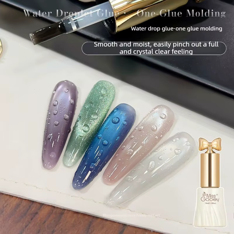 Nouveau Gel de Finition Transparent 10ML Effet Goutte d'Eau Printemps-Été 2026