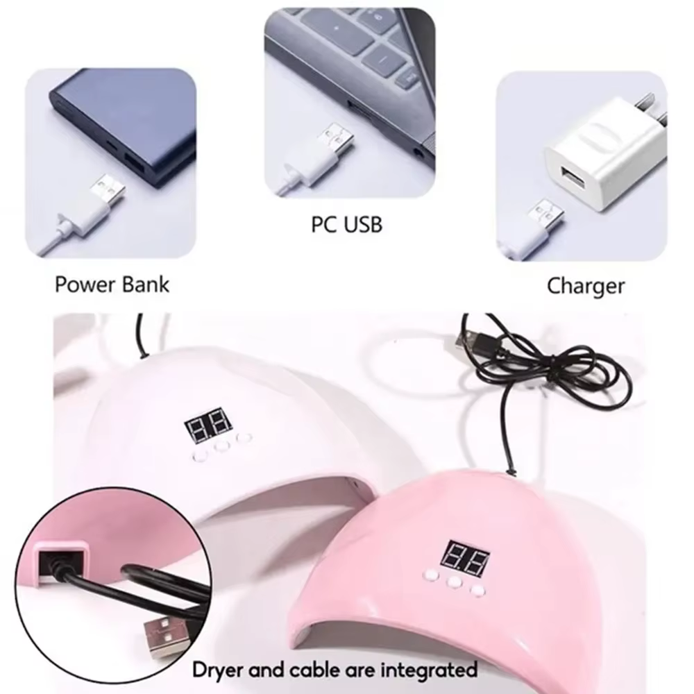 Mini1 USB lampe à ongles 36W Machine de photothérapie