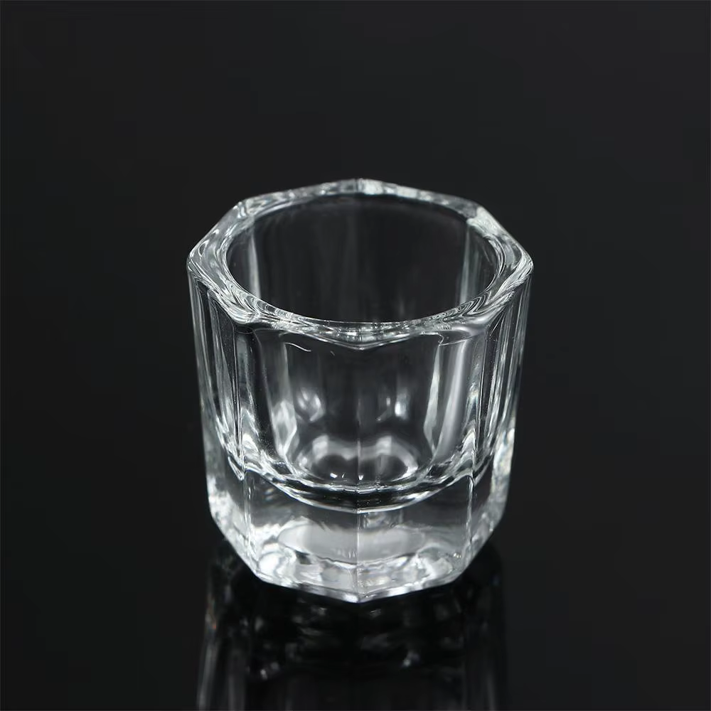 Récipient Octogonal en Verre pour Liquide