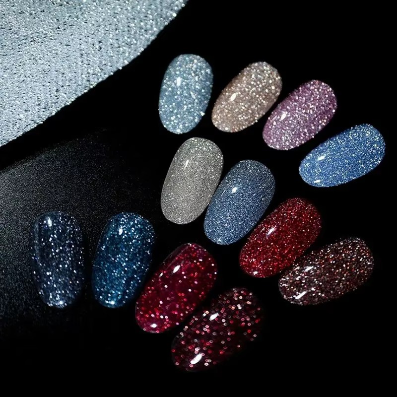Verhéritage à Ongles en Gel UV à Paillettes pour Manucure