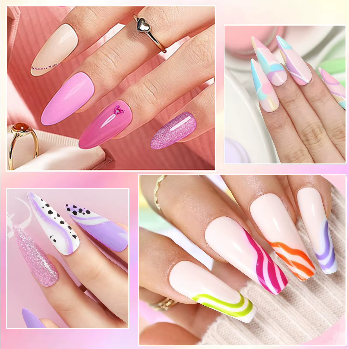 Ensemble de vernis à ongles en gel