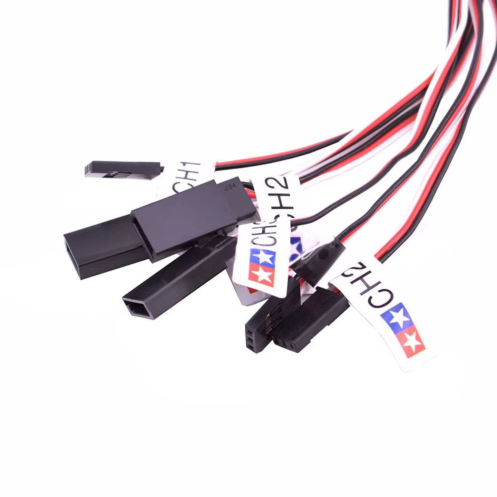 RC 12 LED Simulation d'éclairage Flash lumière contrôlable double lumières clignotantes Kit pour 1/10 RC voitures Tamiya HSP HPI RC4WD Traxxas