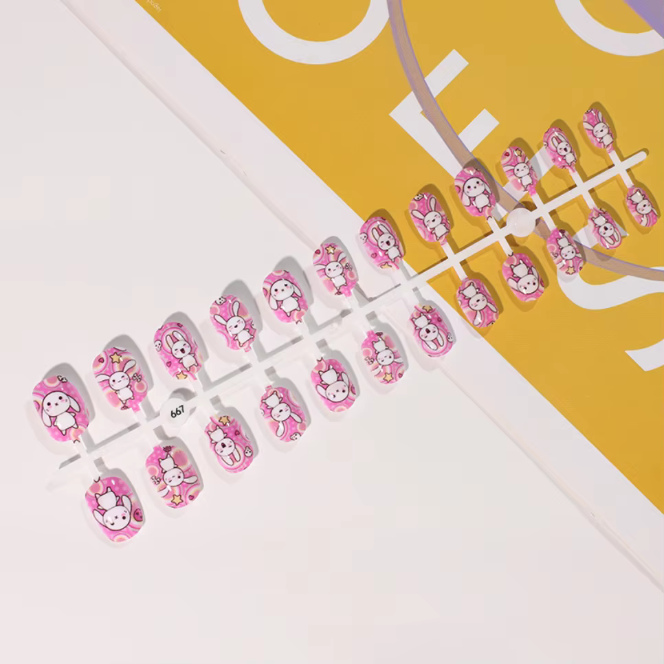 Faux ongles mignons pour enfants