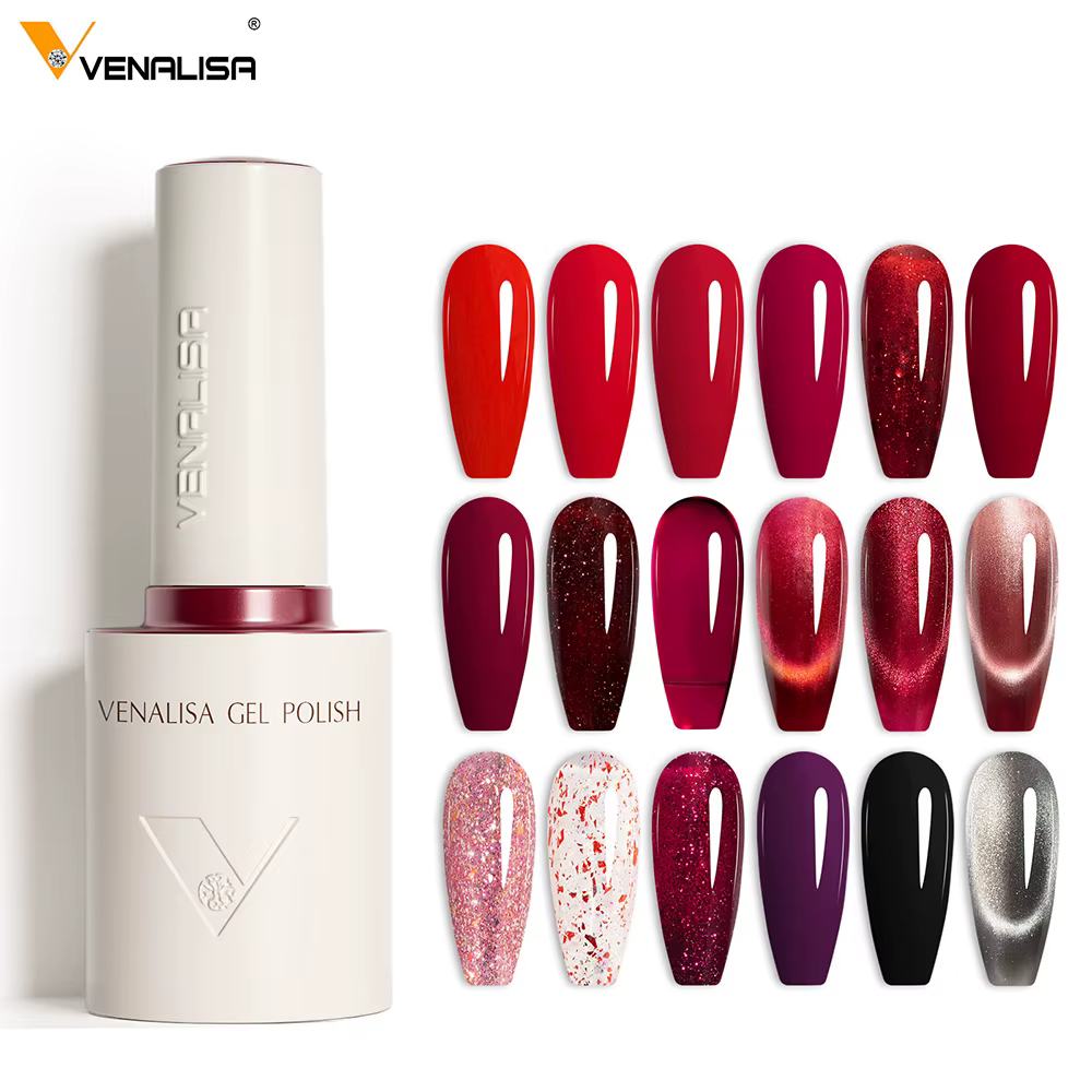 VENALISA 10ml vernis à ongles Gel 108 couleurs HEMA/TPO gratuit UV LED trempage longue durée haute brillance Base couche de finition pour Salon de manucure à faire soi-même