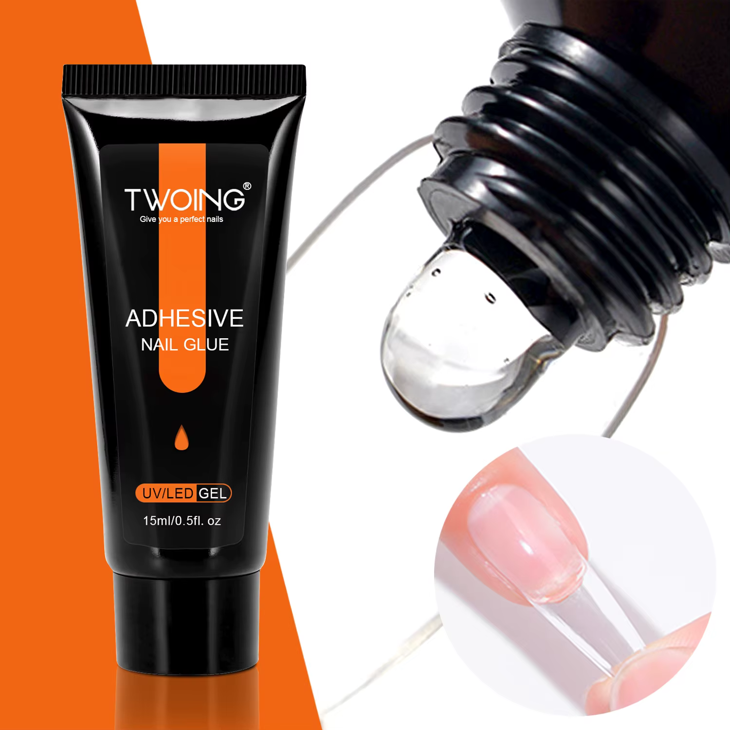 Colle pour faux ongles Gel