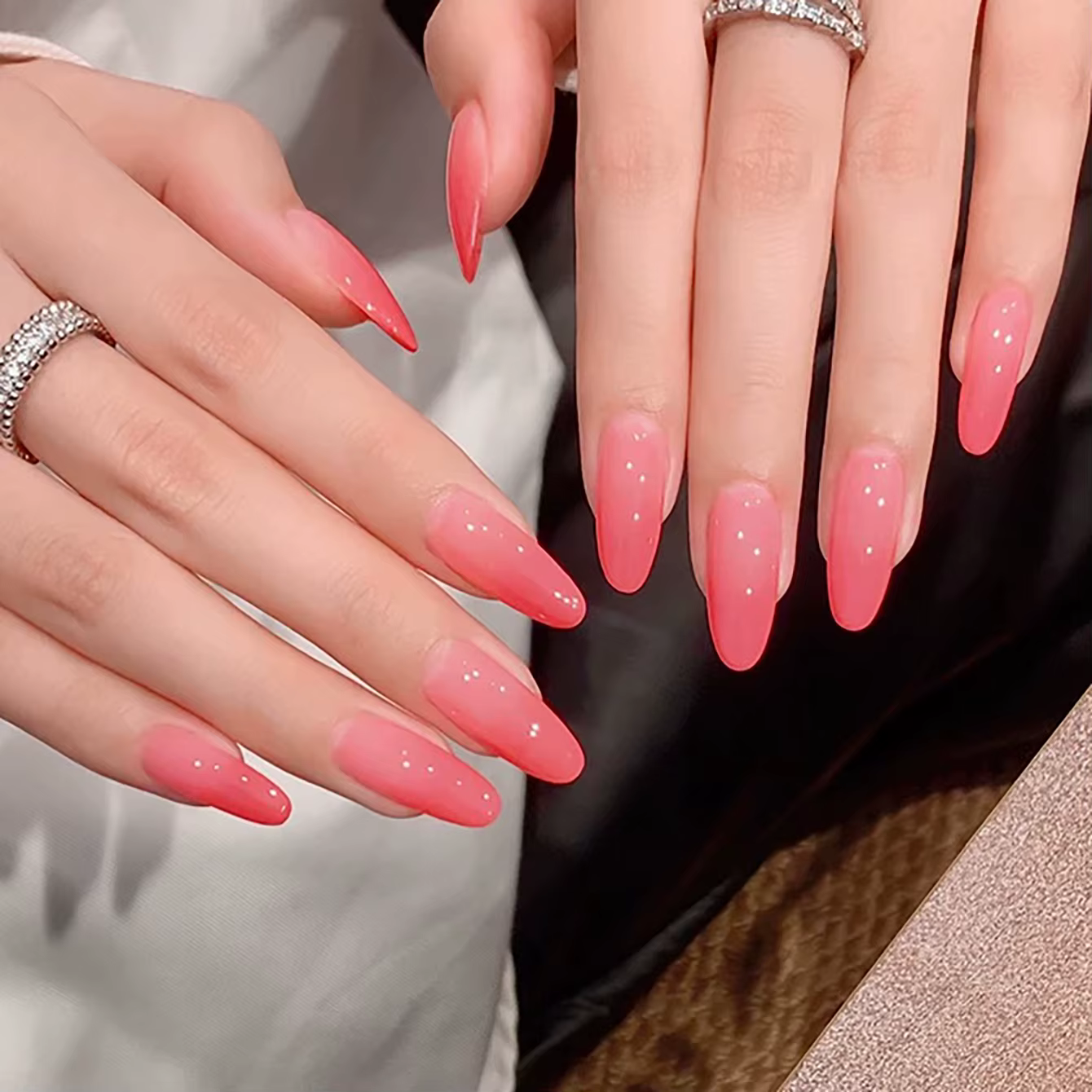 MAINEL 10ML 2026 Nouveau Vernis à Ongles Rose Mignon Dégradé Translucide