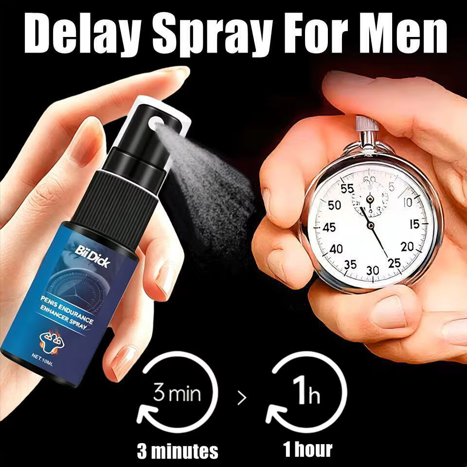 Spray retardateur à base de plantes pour hommes, pour une durée prolongée, amélioration de la puissance sexuelle, érection durable, sans effets secondaires.