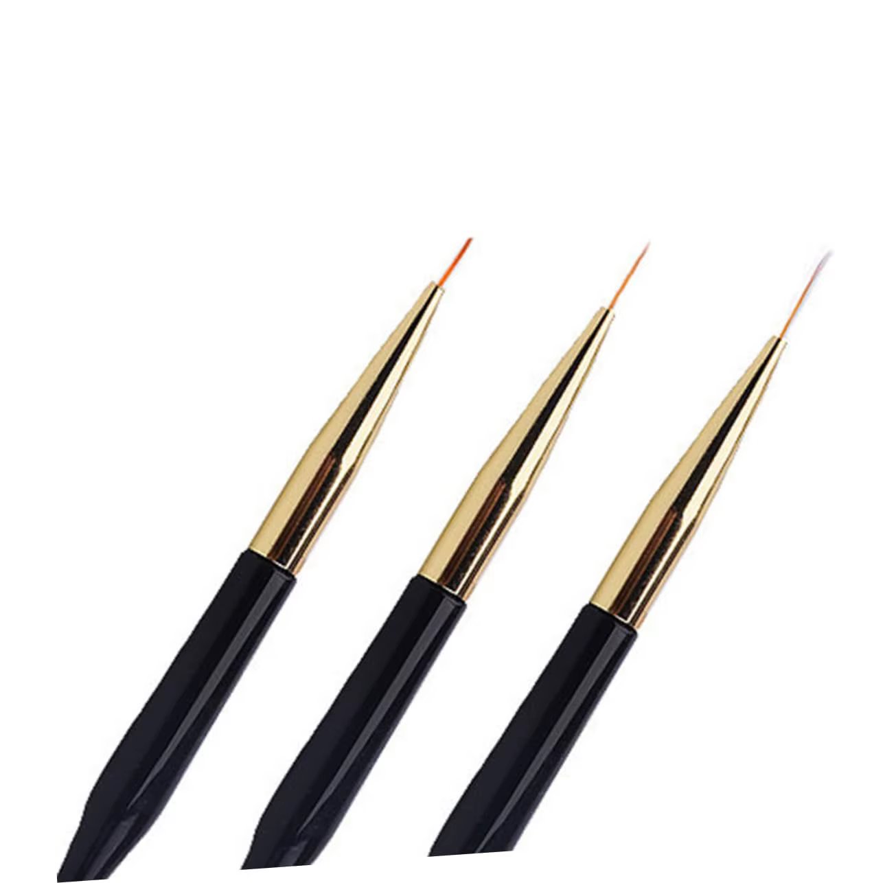 LINMANDA – ensemble de 3 pinceaux pour Nail Art