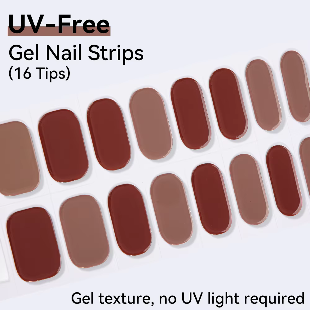 Autocollants pour ongles en gel sans UV
