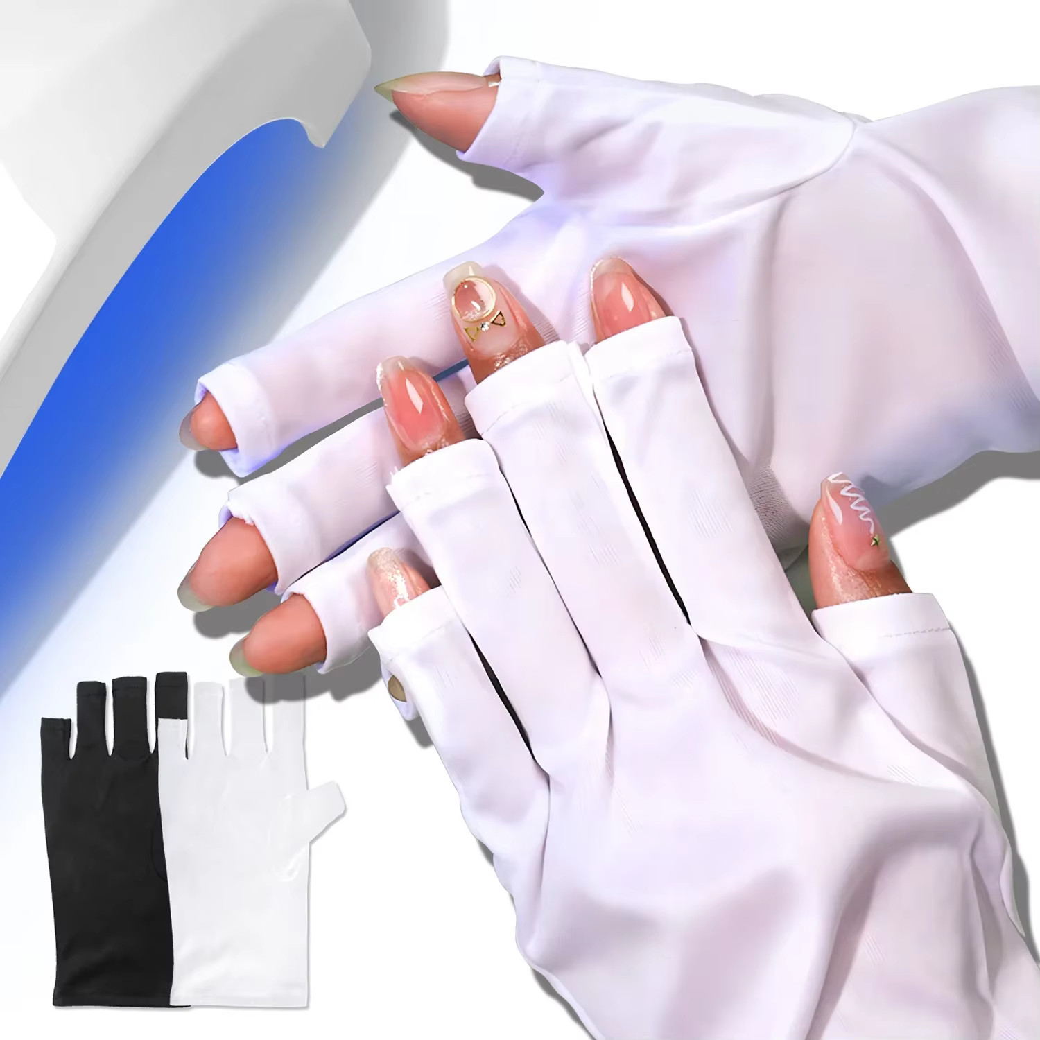 Gants Anti UV en Gel, gants de Protection professionnels pour manucure
