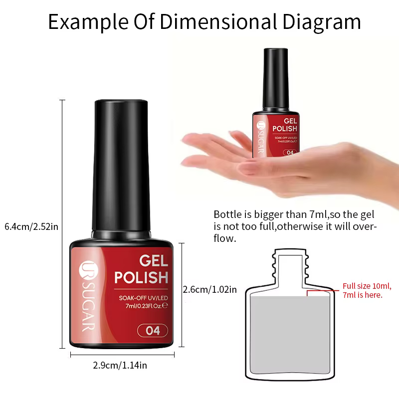 Vernis à ongles en gel UR SUGAR 7ml