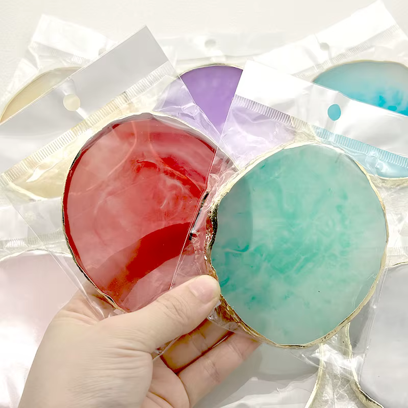 Palette ronde de couleur pour ongles