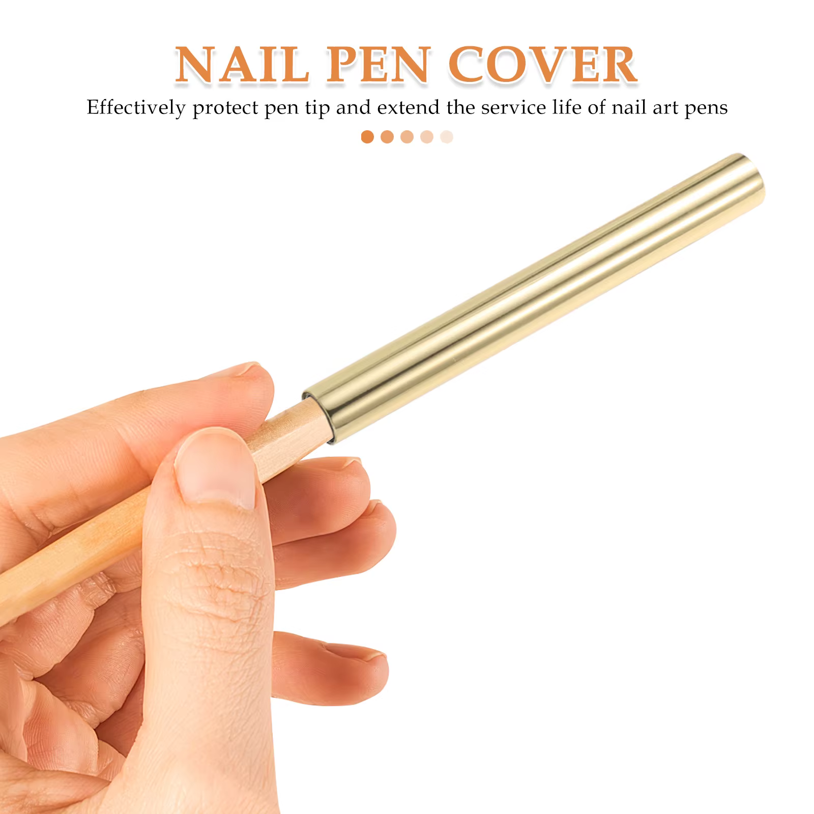 Protections pour pinceaux de nail art