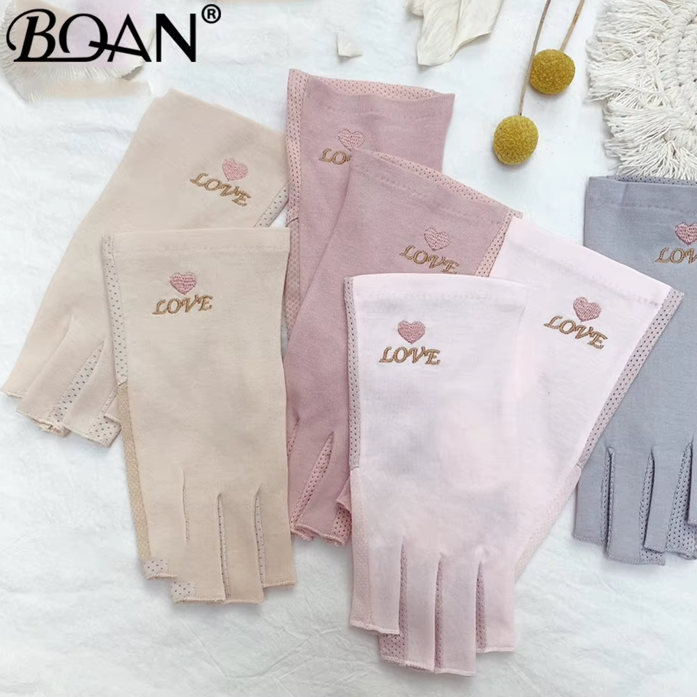 BQAN 1 Paire de Gants Anti-UV pour Ongles