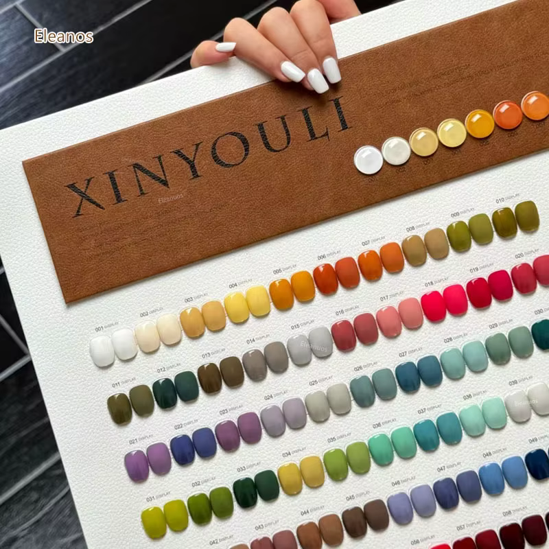Eleanos-Ensemble de Verhéritage à Ongles Gel UV de 66 Couleurs