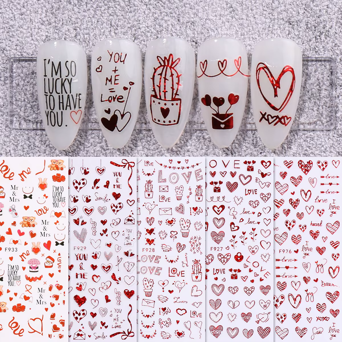 Autocollants pour nail art