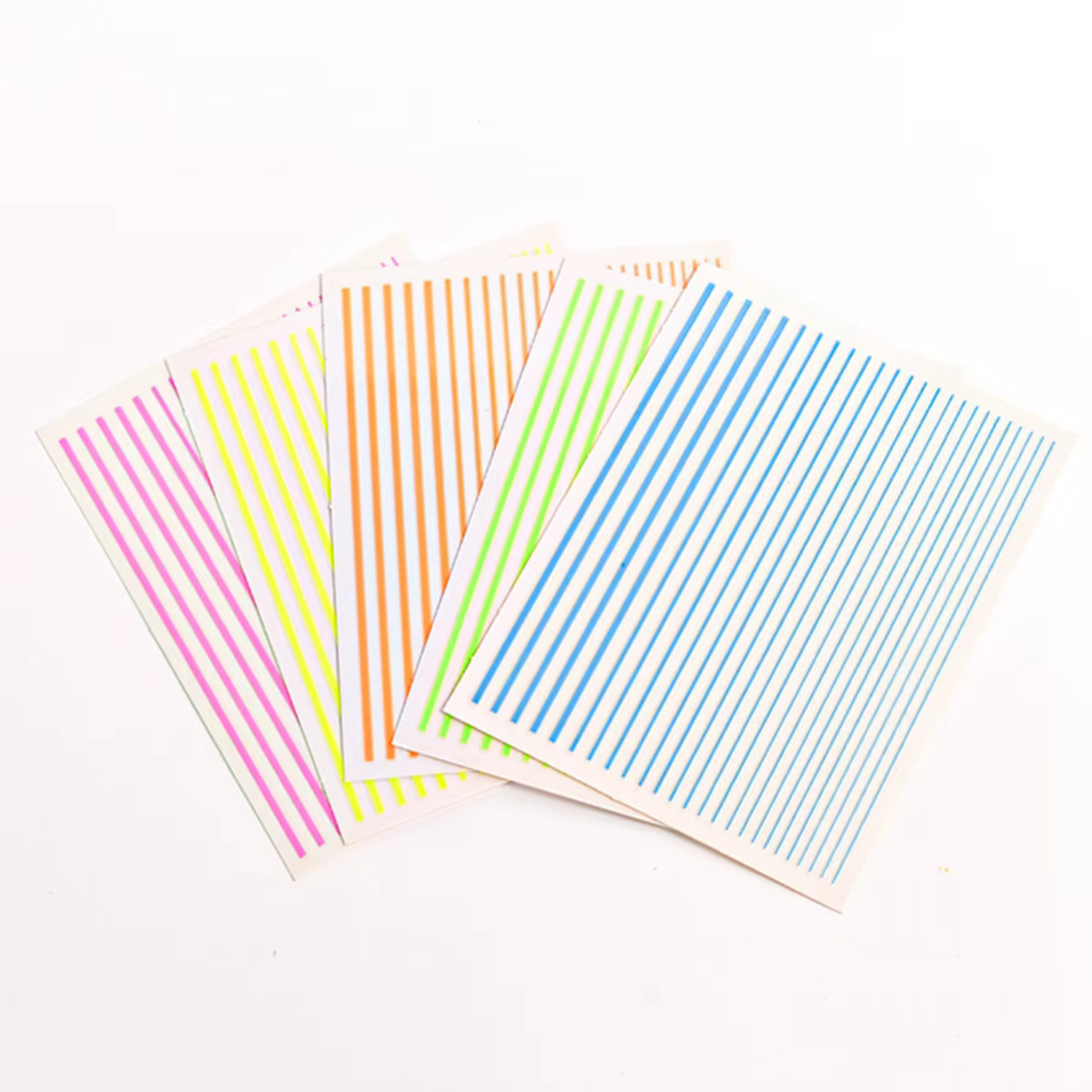 Autocollants holographiques colorés pour la décoration des ongles