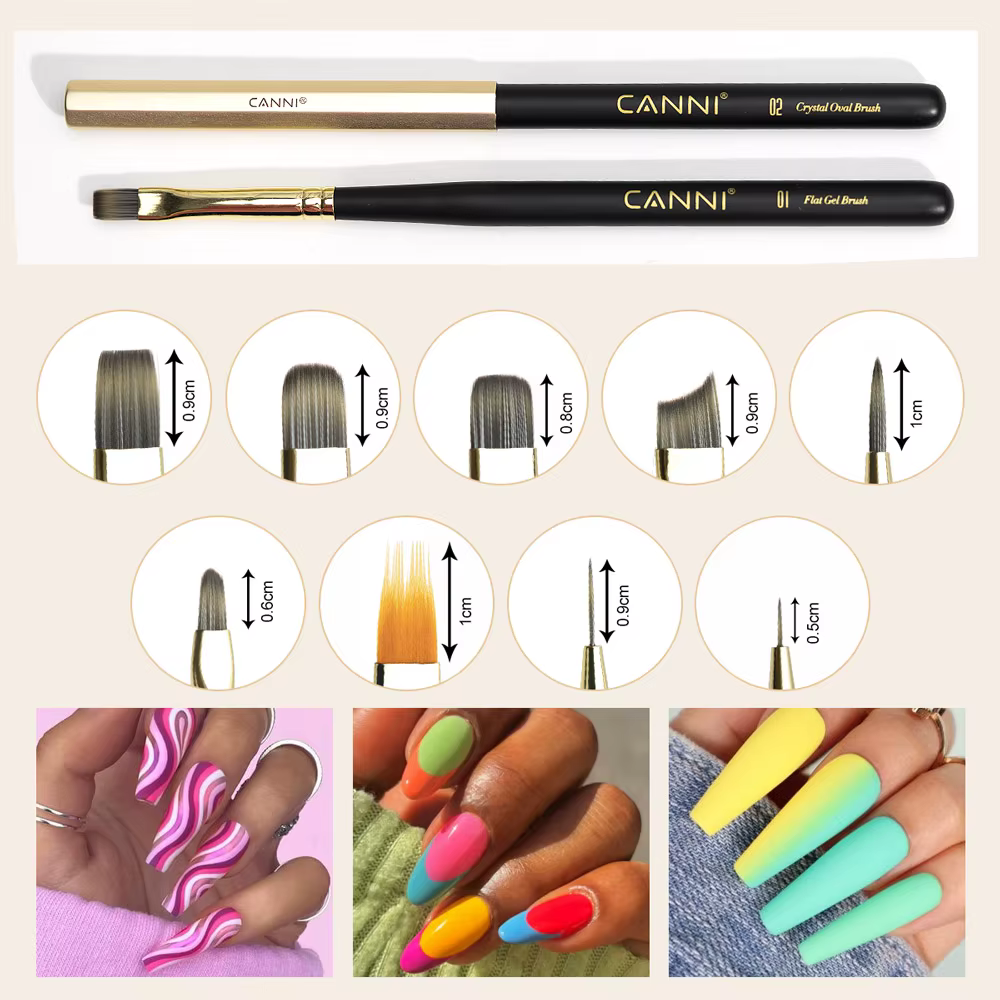 Venalisa CANIN brosse à ongles professionnelle stylo