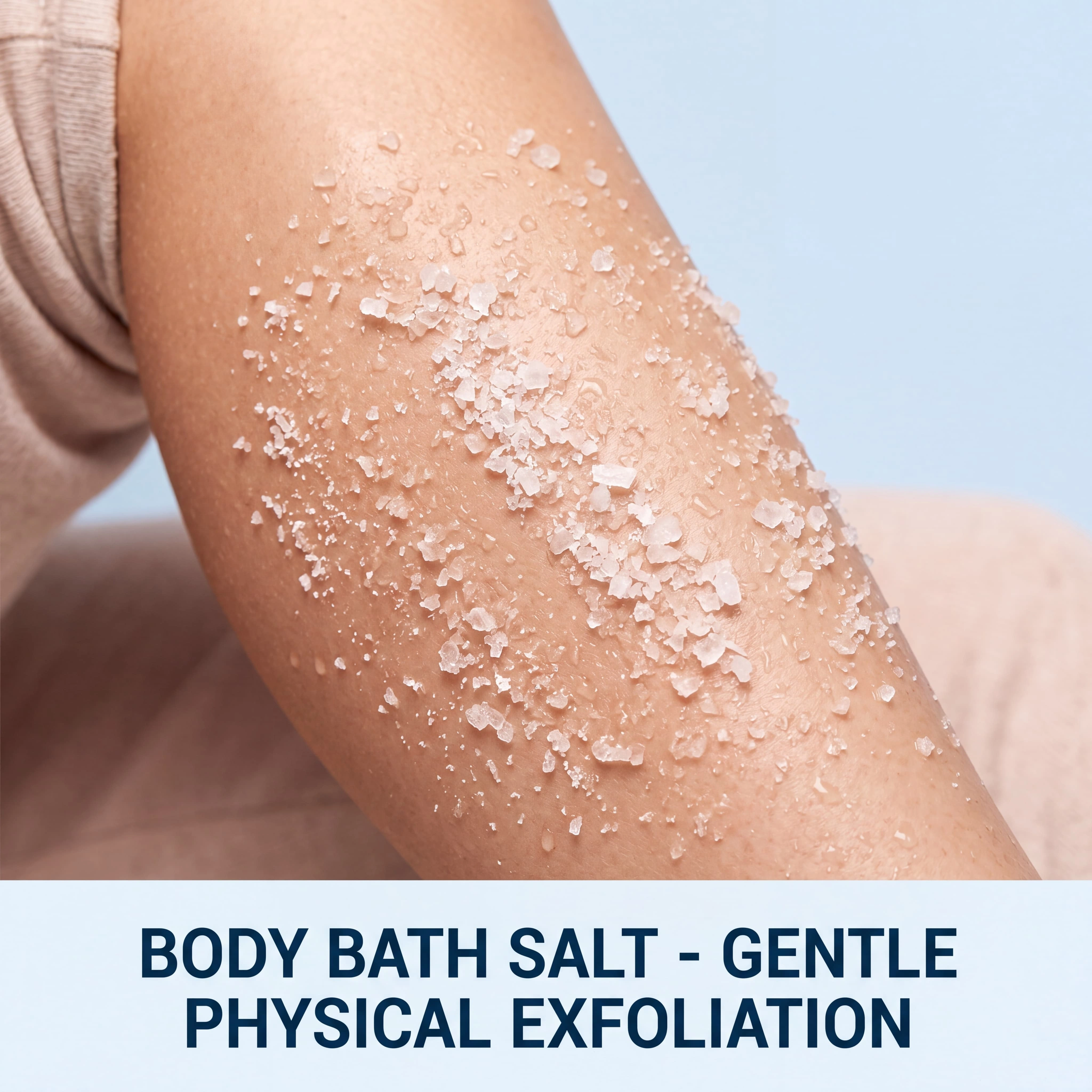 Sel d'Epsom pur, sulfate de magnésium pour bain de pieds