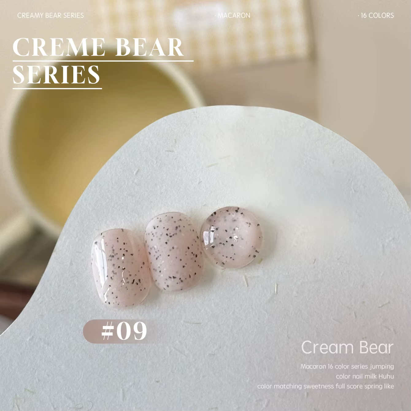 MIANEL 12ML Vernis à Ongles Gel Crème Hiver Mignon Effet Macaron Dopamine Nouveau Style 2026 Blanc Rouge 1-16 pièces
