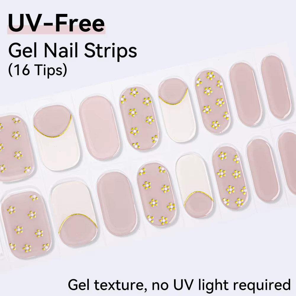 Autocollants pour ongles en gel sans UV