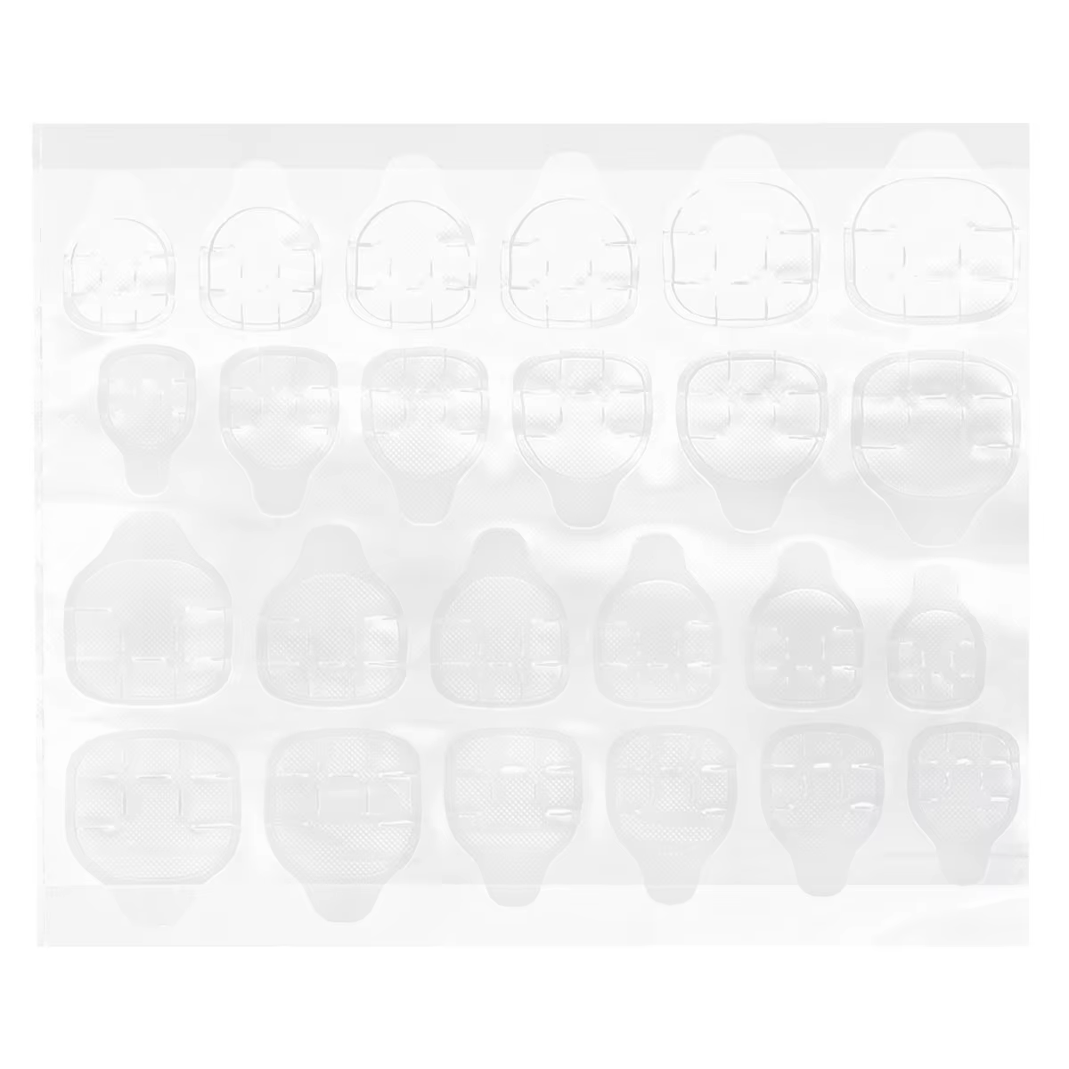 20 feuilles d'autocollants adhésifs pour ongles