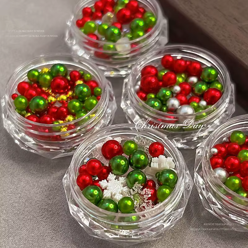 1 boîte de strass pour ongles