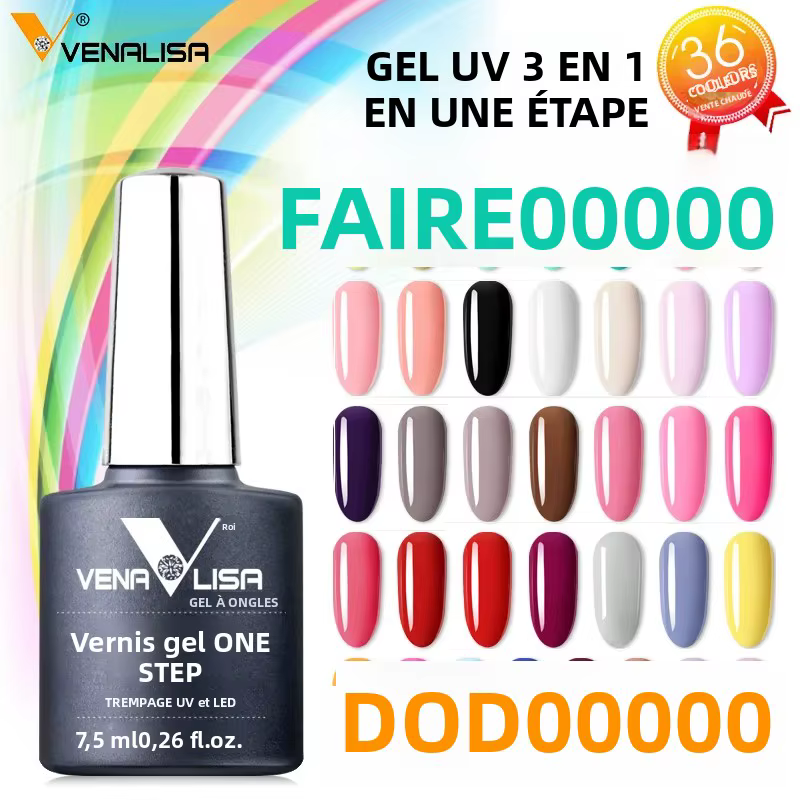 VENALISA vernis Gel UV 3 en 1