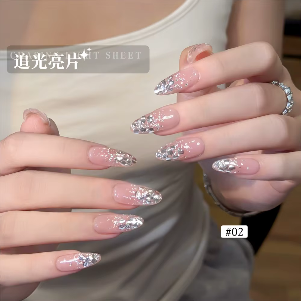 Paillettes holographiques épaisses pour vernis à ongles