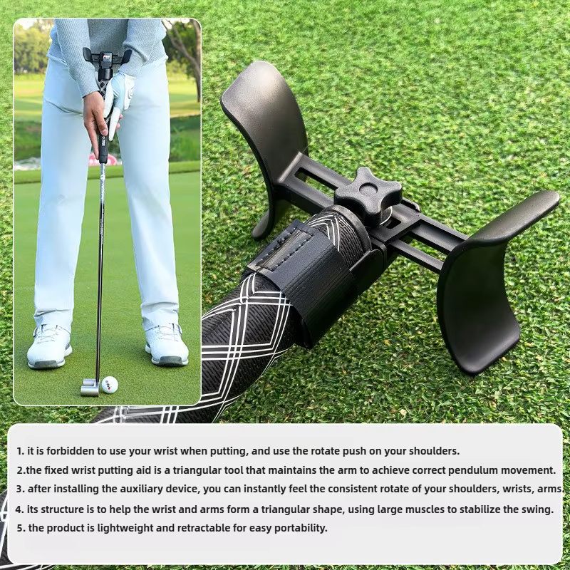 PGM – entraîneur d'assistant de Putter de Golf avec longueur réglable/poignet fixe pour la pratique auxiliaire JZQ036