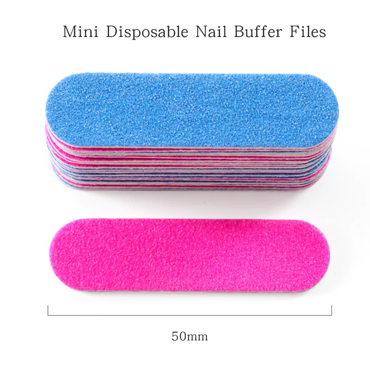 10 à 1000 pièces de mini-limes à ongles jetables - Limes