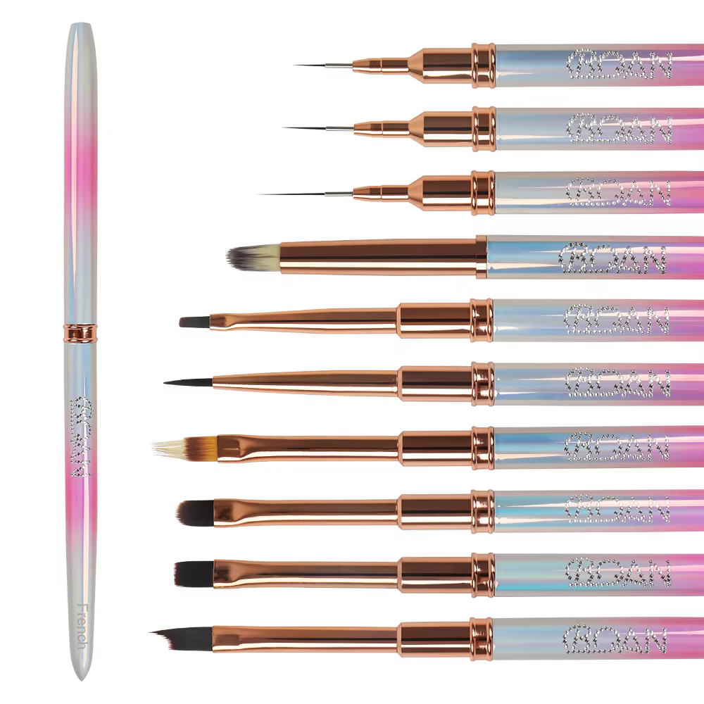 BQAN brosse à ongles nacrée