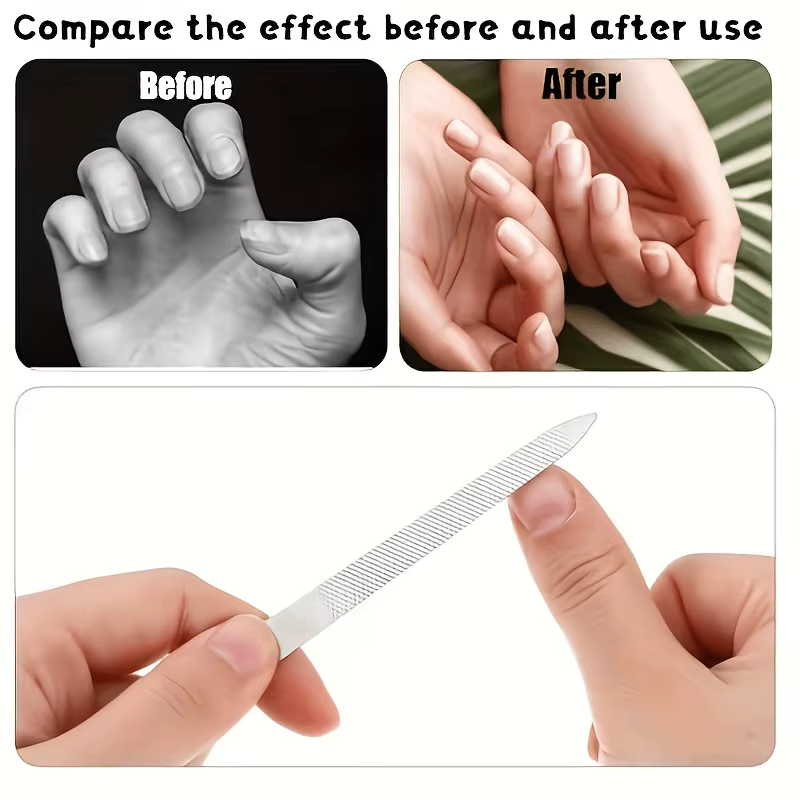 Ensemble de 10 limes à ongles