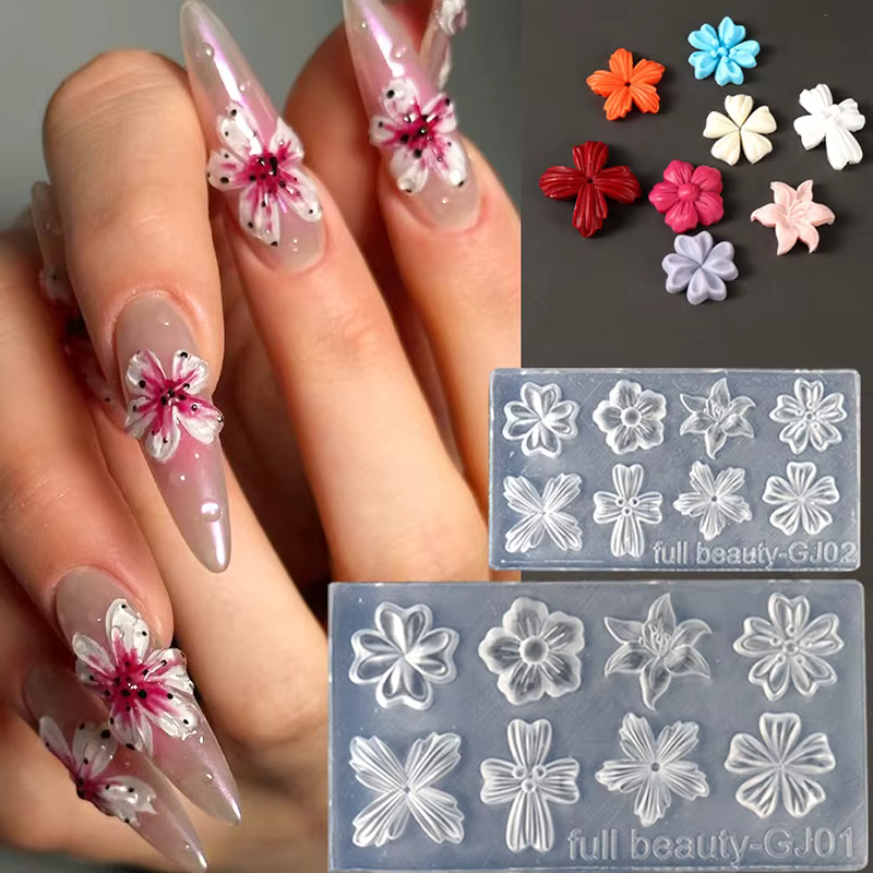 Moule en Silicone pour Nail Art