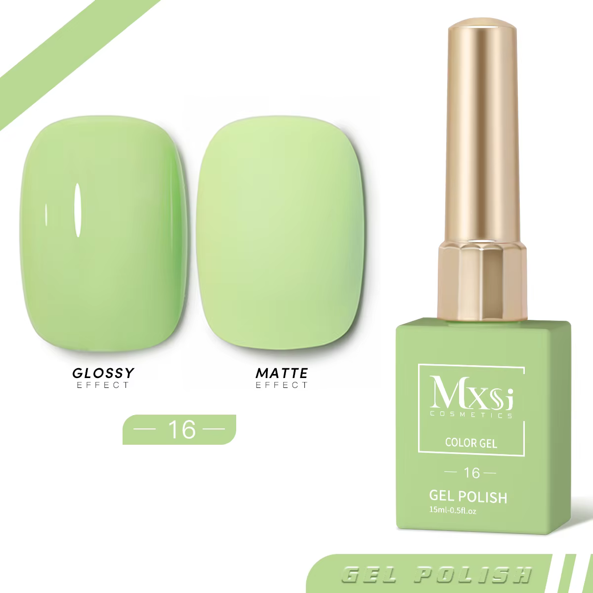 1 Couleur 1 Flacon Vernis Semi-Permanent Noir et Blanc 15ml Lampe UV Nagelack Hybride Nail Art Salon Varnish Non Fixateur