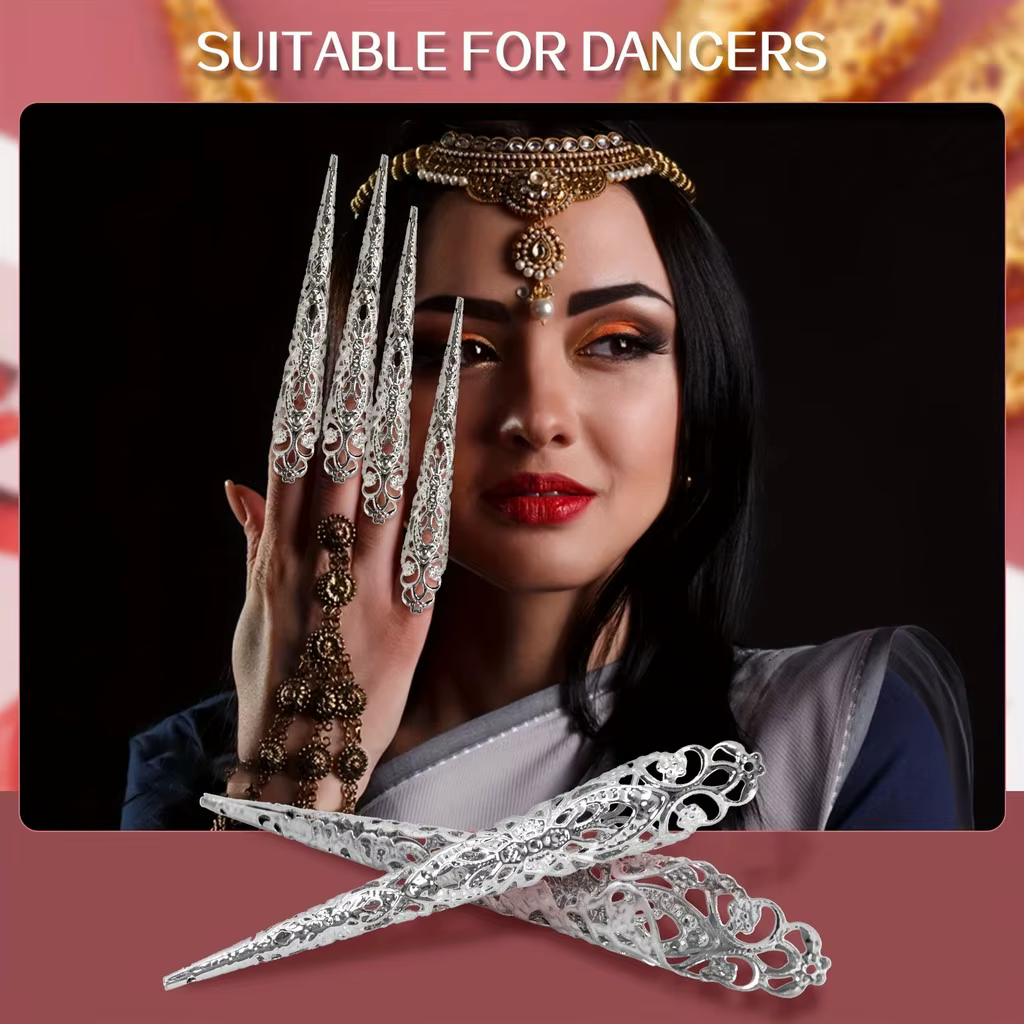 10 pièces Anneaux à ongles pour doigts