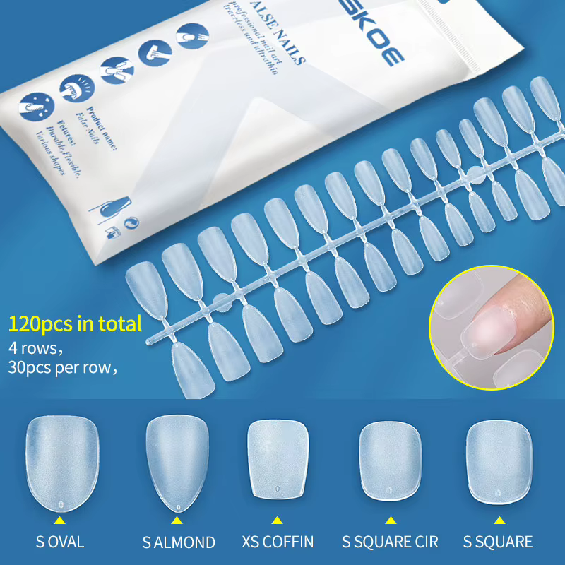 KOSKOE faux ongles mats 120 pièces presse